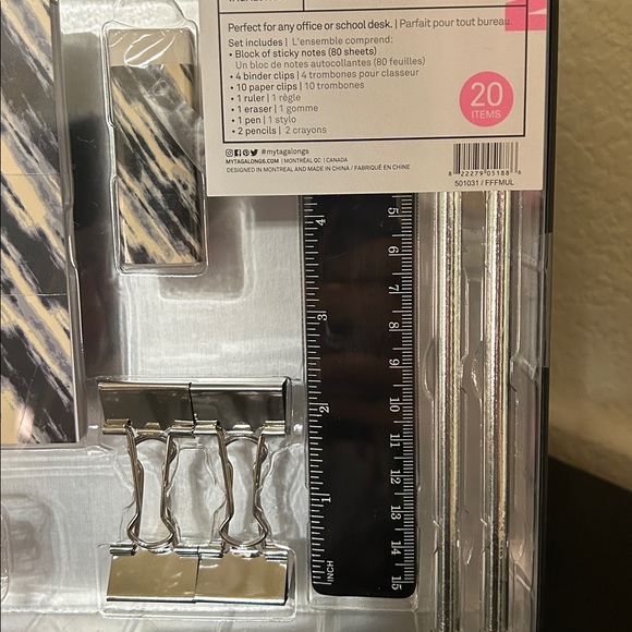 MYTAGALONGS 20-Piece Marbled Stationery Set NWT Giftable Set MSRP $30 - Picture 4 of 9